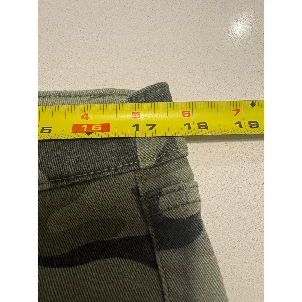 Nili Lotan x Target Camo Print High Rise Pants Green Camouflage Size 14 - Picture 7 of 9
